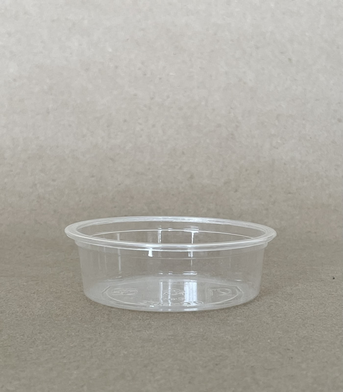 2oz. Portion Cup Clear PLA 76mm BPI